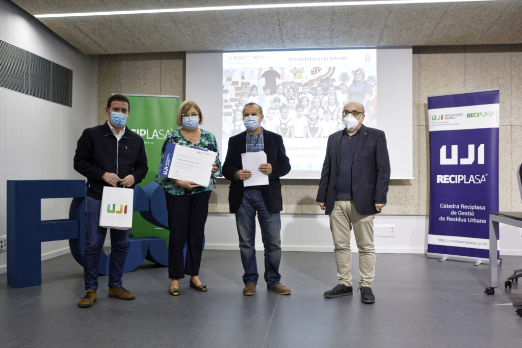Premio al Lope de Castelló en la categoria de educación infantil