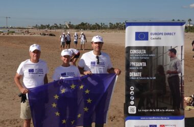 Reciplasa participa en la ‘EUBeachCleanUp’ en Burriana para concienciar sobre la limpieza de playas