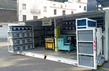El servicio de ecoparque móvil de Reciplasa crece un 11,5 % en 2025 y consolida su implantación en los municipios