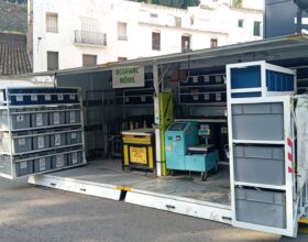 L’ ecomòbil de Reciplasa va superar en 2025 les 20 Tm. de residus arreplegats per a reciclar en 45 municipis de Castelló
