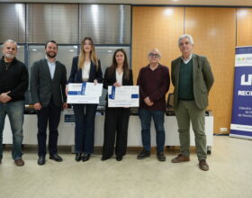 La Càtedra Reciplasa de l’UJI premia dos treballs sobre hidrogen i gestió sostenible de residus